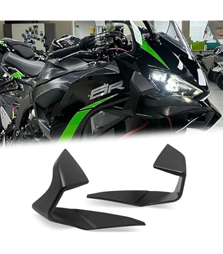 Amazon | FOR ZX-6R ZX636 2024 用オートバイフロントウィング